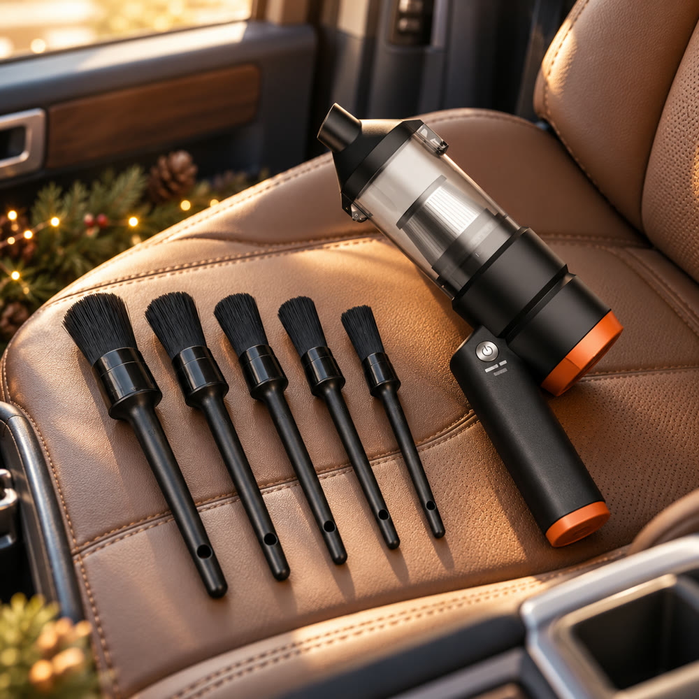The Car Guy Kit in use